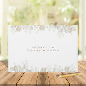 Sage Green Wedding Script Aangepast Gastenboek