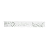 Sage Green Whimsical Botanical Line Art Return (Individueel)