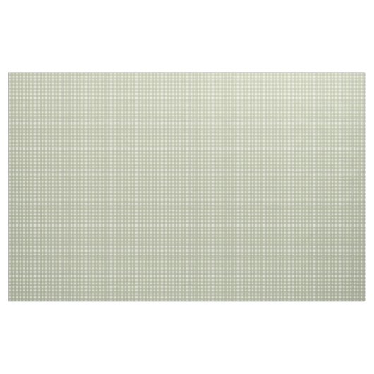 Sage Green White Gingham Pattern Stof (Yard (91,4 cm))