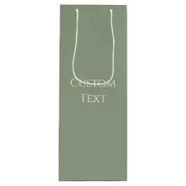 Sage Green  Wijn Cadeautas