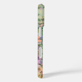 Sage Green Wildflower Elegantie Trouwfoto Case-Mate iPhone Case (Achterkant / Rechts)