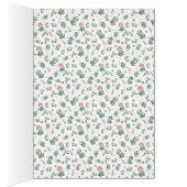 Sage Green Wildflower Folk Wedding (Binnen (Rechts))