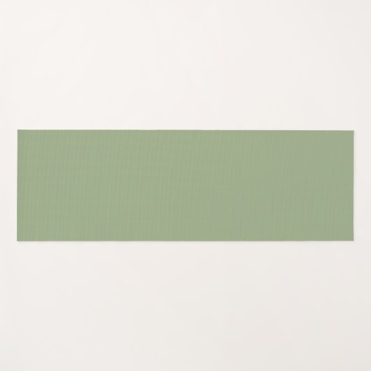 Sage Green Yoga Mat (Voorkant (horizontaal))