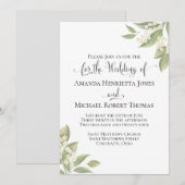 Sage Greenery laat de olievlek van de legant over Kaart (Voorkant / Achterkant)