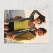 Sage Greenery Wedding Photo Invitation Briefkaart (Achterkant)