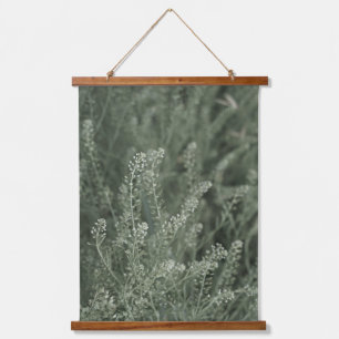  Sage Greenery Wilde Botanische Natuur Scroll Hangend Wandkleed