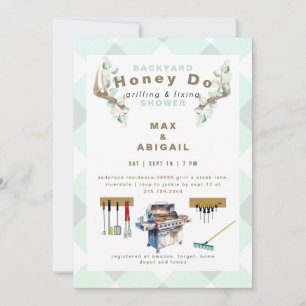 Sage Grilling & Fixing Antlers Koppels Douche Kaart