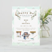 Sage Grilling & Fixing Antlers Koppels Douche Kaart (Staand voorkant)