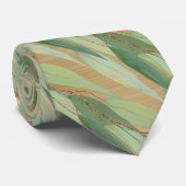 SAGE GROEN BOTANISCH EUCALYPTUS GOLD STROPDAS (Opgerold)