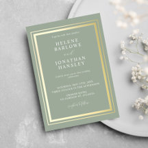 Sage Groen Chique Moderne Minimalistische Elegante