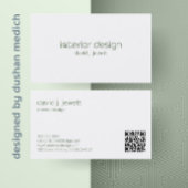 Sage Groen Eenvoudig Interieurontwerp Logo Visitekaartje