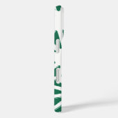 Sage groen en wit geometrisch patroon Case-Mate iPhone case (Achterkant / Rechts)