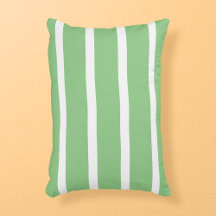 Sage Groen en Wit Minimale Strepen