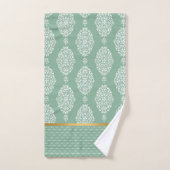 SAGE GROEN EUCALYPTUS BATHROOM TOWEL SET BAD HANDDOEK (Handdoek)