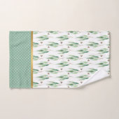 SAGE GROEN EUCALYPTUS SPOT GOLD BATHROOM TOWEL SET BAD HANDDOEK (Handdoek)