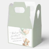 Sage Groen Geslacht Neutraal Barly Wachten Douche Bedankdoosjes (Geopend)