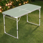 Sage Groen Minimalistisch Modern Monogram Elegant Beer Pong Tafel<br><div class="desc">Introductie van onze Sage Green Minimalist Modern Monogram Elegant Collectie: Verhoog uw esthetiek met serene verfijning en tijdloze elegantie. Ons collectie toont minimalistische design in een rustige salie groene tint, aangevuld met verfijnde monogrammen op maat van uw persoonlijke stijl. Van gepolijst briefpapier tot veelzijdige accessoires, elk stuk in ons collectie...</div>