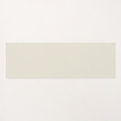 Sage groen monogram initiaal eenvoudig yogamat (Achterkant (horizontaal))