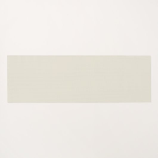 Sage groen monogram initiaal eenvoudig yogamat (Achterkant (horizontaal))