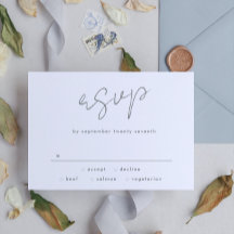 Sage Groen Wit Moderne Douanenamen Bruiloft