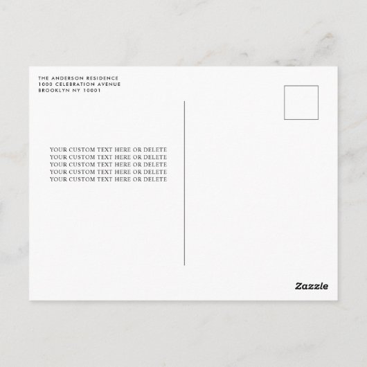 Sage Groen Zilveren Jurk Quinceañera Save the Date Briefkaart (Achterkant)