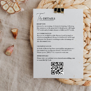 Sage groene bestemming reizen alles in één bruilof kaart