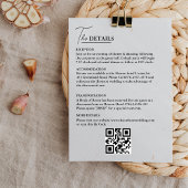 Sage groene bestemming reizen alles in één bruilof kaart