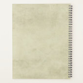 Sage Groene Boho  Positief Offerte Aangepast Planner (Achterkant)