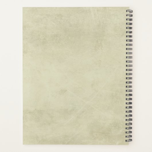 Sage Groene Boho  Positief Offerte Aangepast Planner (Achterkant)