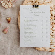 Sage groene bruiloft schoen spel Vrijgezellenfeest