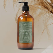 Sage Groene Chic Rechthoek Product Waterdichte Lab Voedselcontainer Etiket