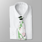 Sage-groene en zwarte tak, bloemen met blauwe roze stropdas (Gebonden)