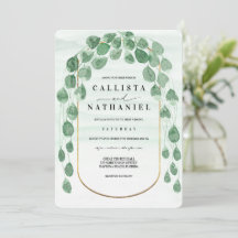 Sage Groene Eucalyptus Garland Goud Ovaal Bruiloft