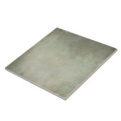 Sage Groene Faux Rustiek Tegeltje (Zijkant)