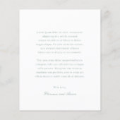 Sage Groene Foto Budget Huwelijk Dank u kaart (Achterkant)