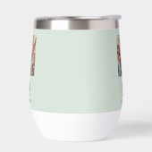 Sage groene foto monogram initialen naam (Links)