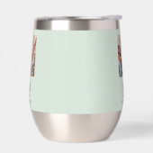 Sage groene foto monogram initialen naam (Links)