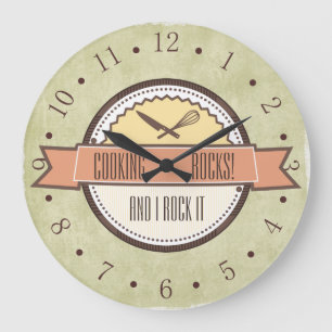 Sage groene  gereedschap Klokklok in het embleem Grote Klok