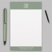 Sage Groene Logo Promotie Corporate Branded Briefpapier