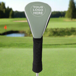Sage Groene Logo Promotionele Branded Business Golfheadcover