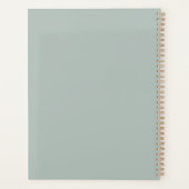 Sage Groene Miss to Mrs. Trouwplanner Planner (Achterkant)
