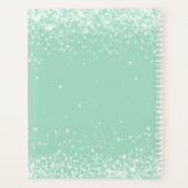 Sage groene naam script 2025 planner (Achterkant)