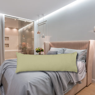 Sage Groene Stevige Kleur Klassiek Elegant Lichaamskussen