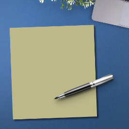 Sage Groene Stevige Kleur | Klassiek | Elegant Notitieblok