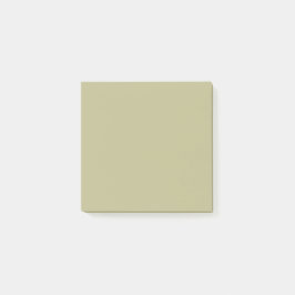 Sage Groene Stevige Kleur | Klassiek | Elegant Post-it® Notes