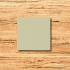 Sage Groene Stevige Kleur | Klassiek | Elegant Post-it® Notes