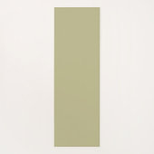 Sage Groene Stevige Kleur | Klassiek | Elegant Yogamat (Achterkant)