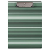 Sage-groene strepen klembord (Voorkant)