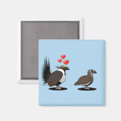 Sage Grouse Love Magneet (Voorkant / Achterkant)