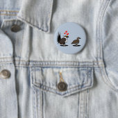 Sage Grouse Love Ronde Button 5,7 Cm (In situ)